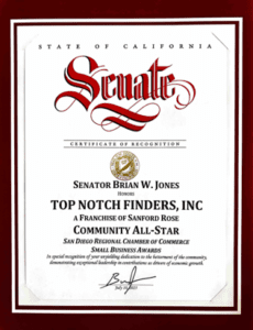 Senate Allstar – Legislative Recognition for Business Leadership